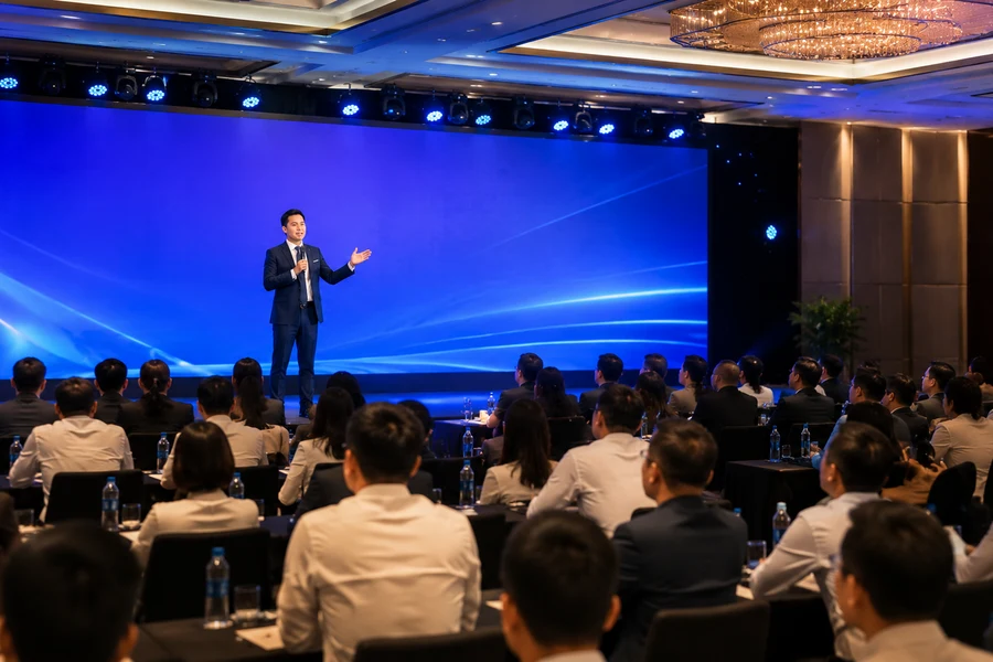 Professional corporate seminar space