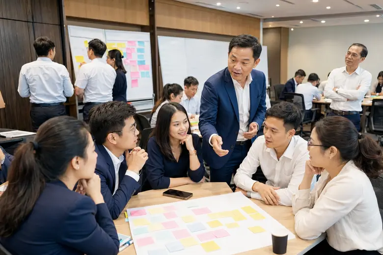 Learning journey theo cấp bậc cho doanh nghiệp