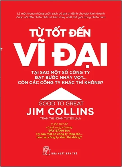 Bìa sách Từ tốt đến vĩ đại của Jim Collins
