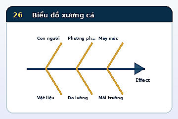 Minh họa cấu trúc Mô hình Biểu đồ xương cá
